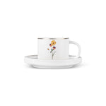 Karaca Valencia 6 Person Coffee Cup Set 80 ML
