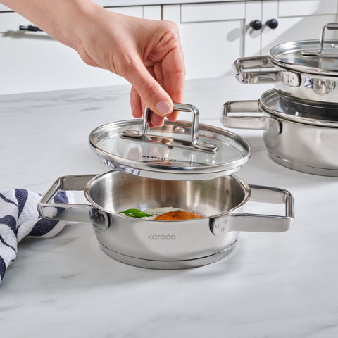 Karaca Valora 6 Piece Steel Sahan Set