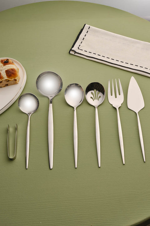 Karaca Orion Platin 7-Teiliges Servierset
