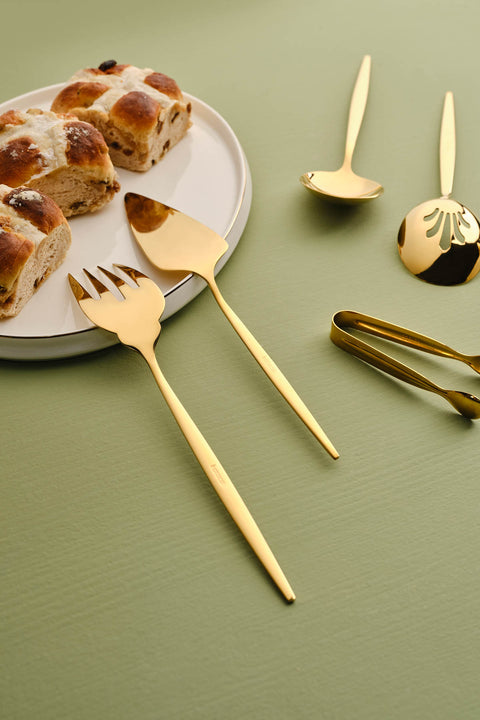 Karaca Orion Shiny Gold 7-Piece Serving Set