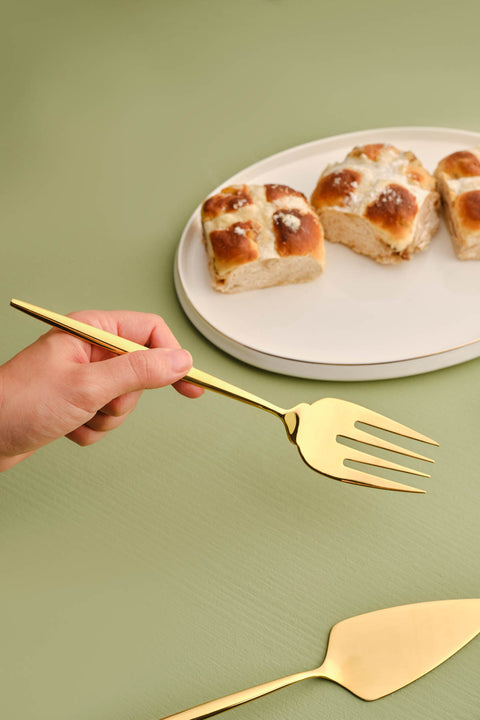 Karaca Orion Shiny Gold 7-Piece Serving Set