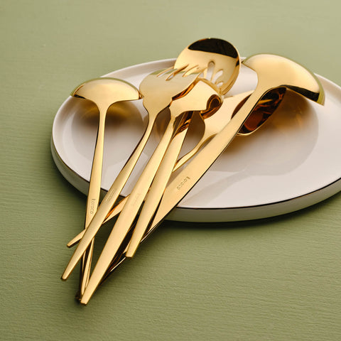 Karaca Orion Shiny Gold 7-Piece Serving Set