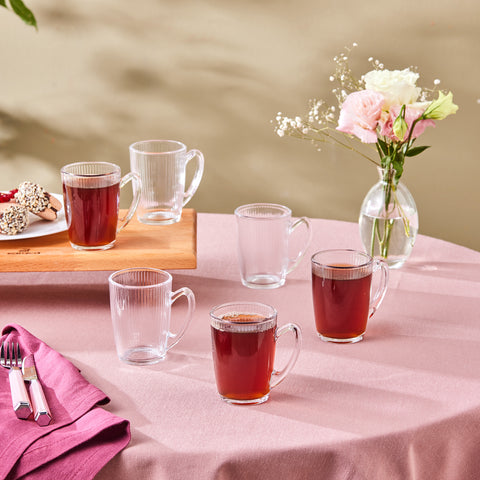 Karaca Edna 6-Piece Tea Glass Set