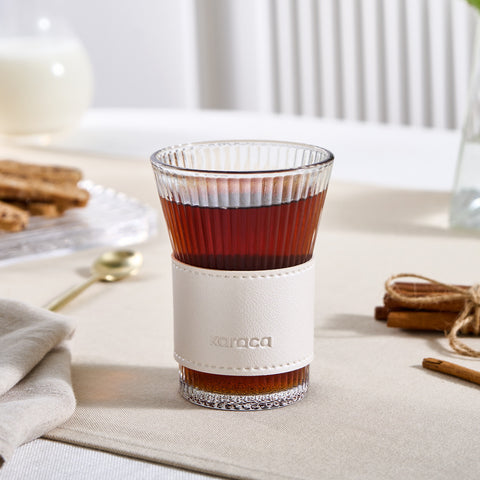 Karaca Leder Cool Touch Latte Glas 210 Ml Perlmutt