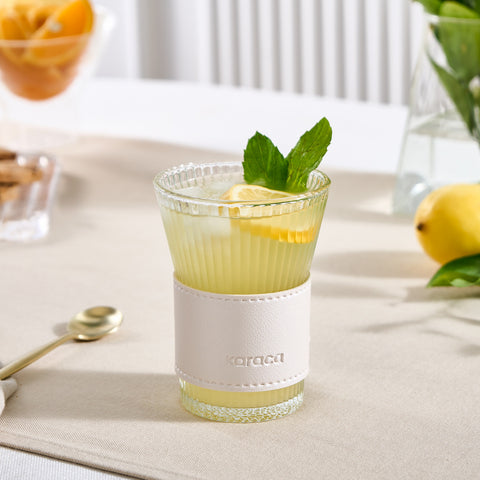 Karaca Leder Cool Touch Latte Glas 210 Ml Perlmutt