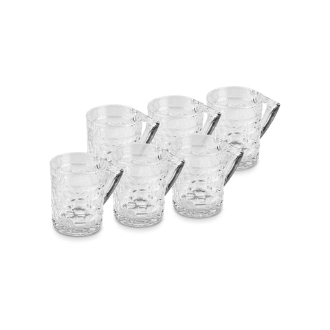 Karaca Defne 6-Piece Tea Glass Set, 195 ml