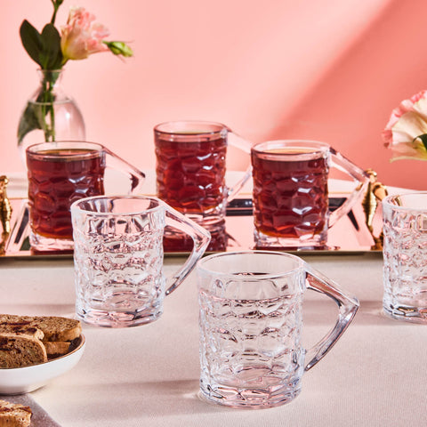 Karaca Defne 6'lı Çay Bardağı Seti, 195 ml