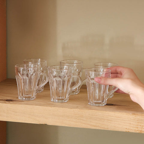 Karaca Leylak 6-Piece Tea Glass Set, 175 ml