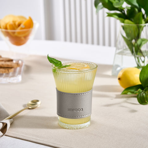 Karaca Leder Cool Touch Latte Bardağı 210 ml Platin
