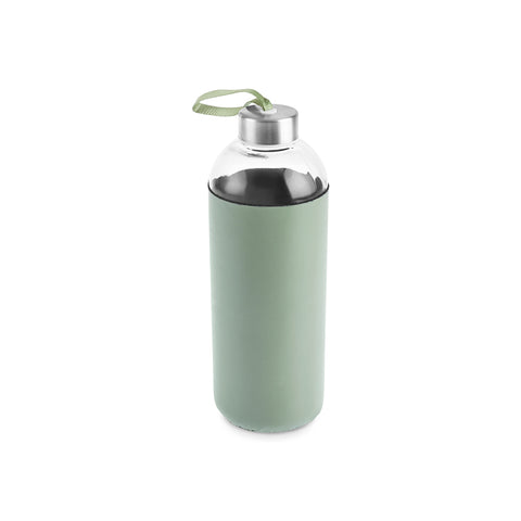 Karaca Leather Wasserflasche, 1 l, Grün