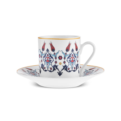 karaca Haliç 6 kişilik Fincan Takımı, 80 Ml 