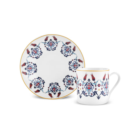 karaca Haliç 6 kişilik Fincan Takımı, 80 Ml 