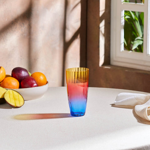 Karaca Dolce Soft Drink Glas 350 Ml Gelb&nbsp;