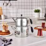 Karaca Stella Stainless Steel Teapot Set