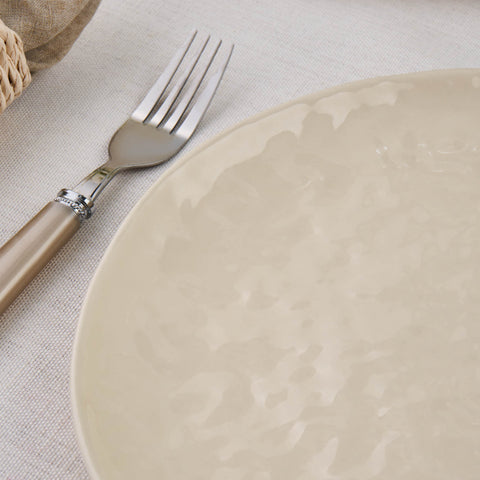 Karaca Nebula 27 cm Dinner Plate, Beige