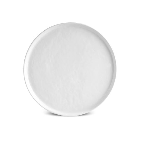 Karaca Epsilon Dessert-/Beilagenteller aus Porzellan, 22 cm, Weiß