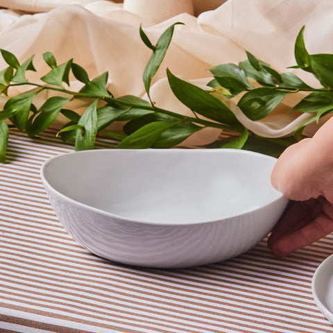 Karaca Epsilon White Pasta Bowl, 20 Cm
