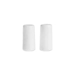 Karaca Epsilon Porcelain Salt and Pepper Shaker, White