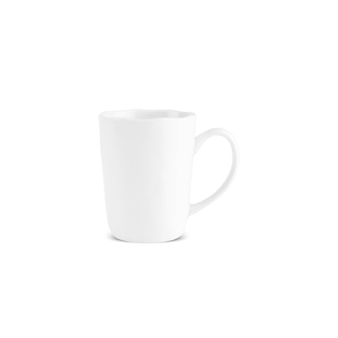 Karaca Epsilon Porzellanbecher, 414 ml, Weiß