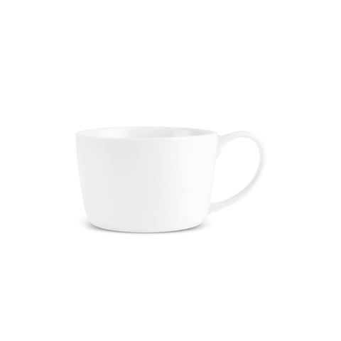 Karaca Epsilon Porzellanbecher, 680 ml, Weiß