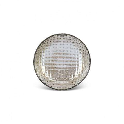 Karaca Braid Glänzende Glassalat-Schüssel, 22cm, Schimmer