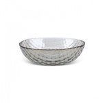 Karaca Braid Glänzende Glassalat-Schüssel, 22cm, Schimmer