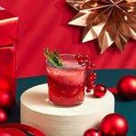 Karaca New Year Butcher Broom 3-Piece Drink Glass Set