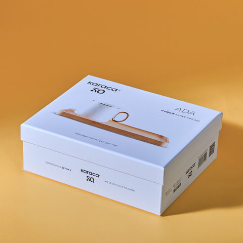 Karaca Ada Bamboo Platte 2 Person Kaffeetasse 90 Ml