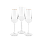 Karaca Jasmine 195 Ml 3er Set Sektgläser