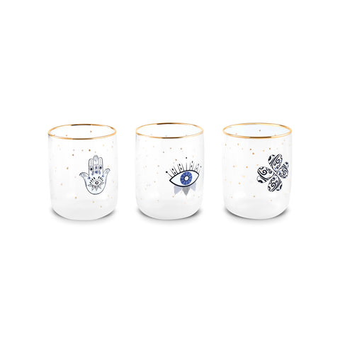 Karaca Spirit 280 Ml Set Of 3 Soft Drink Glasses