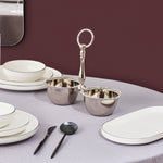  Karaca Majesty 2-Piece Snack Bowl Set