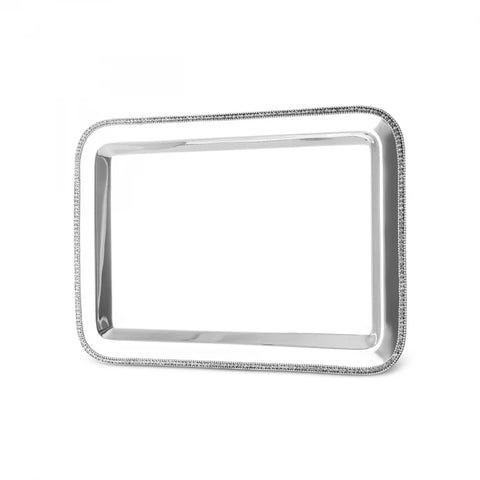 Karaca Home Majesty Dekorative Tablett Rechteckig 42x29,5 cm