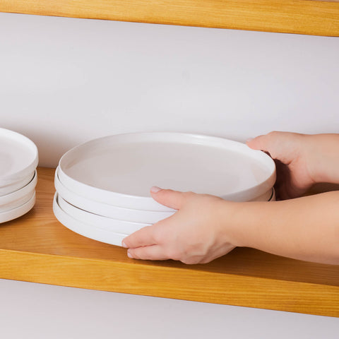 Karaca Streamline New Saturn Weiß 24-teiliges Tafelservice, 6 Personen