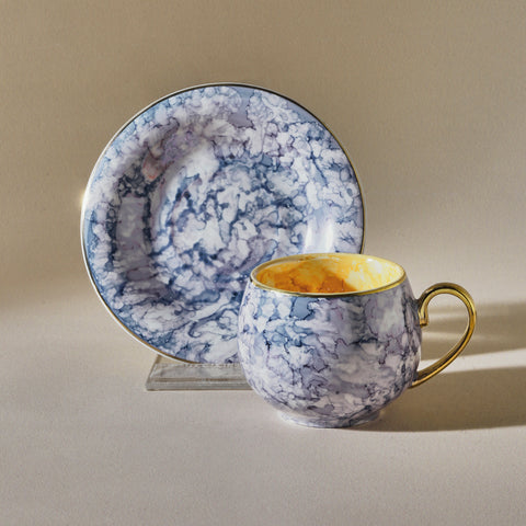 Karaca Gloss 2-Piece Double Turkish Coffee Cup Set, 150ML

