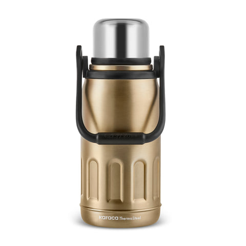 Karaca Adent Stainless Steel Leak-Proof Thermos 800 ml Gold