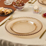 Karaca Rory Charger Plate Amber 32 Cm  