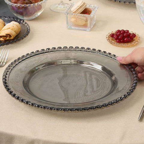 Karaca Home Rory Placemat, Grey, 32cm