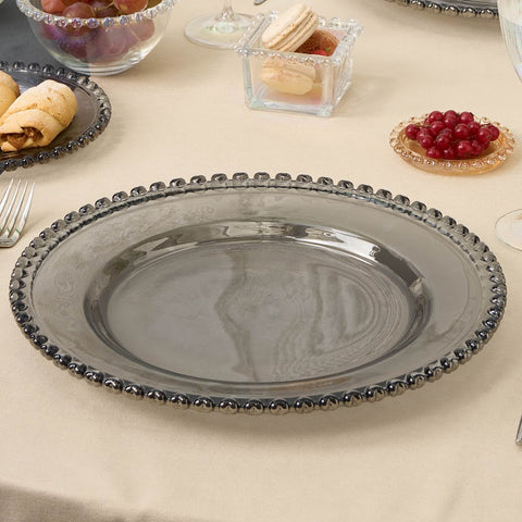 Karaca Home Rory Placemat, Grey, 32cm