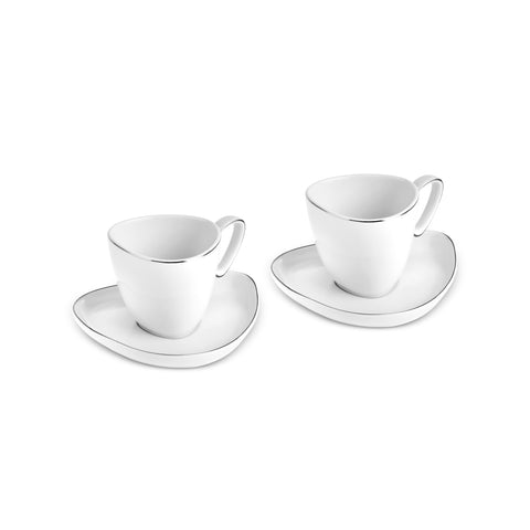 Karaca Streamline Tribe 2-Person Coffee Cup Set, 90 ml
