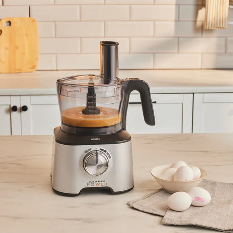 Karaca x Refika Mastermaid Power Multifunktionaler 10-in-1 Küchenroboter Swiss Cream 2000W