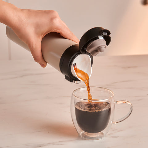 Karaca Pluton, Termos, 450ML, Krem