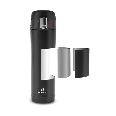 Karaca Pluton, Thermos, 450ML, Black