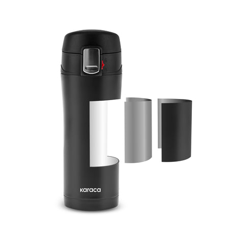 Karaca Pluton, Thermos, 350ML,  Black
