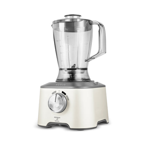 Karaca x Refika Mastermaid Power Multifunktionaler 10-in-1 Küchenroboter Swiss Cream 2000W
