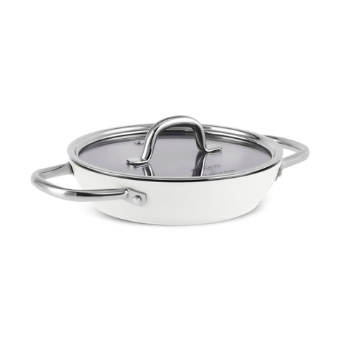 Karaca x Refika Swiss Crystal Creamy Metal Sahan 20 Cm