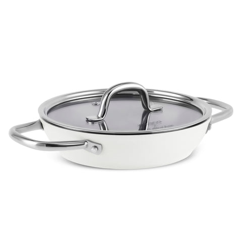 Karaca x Refika Swiss Crystal Creamy Metal 6 Parça Sahan Set Krem