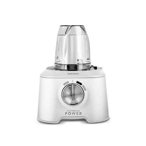 Karaca Mastermaid Power Multifunctional 10 in 1 Food Processor 2000W Wood Craft
