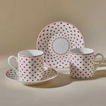 Karaca Sweet Love Coffee Cup Set for 2 Persons, 90 ml