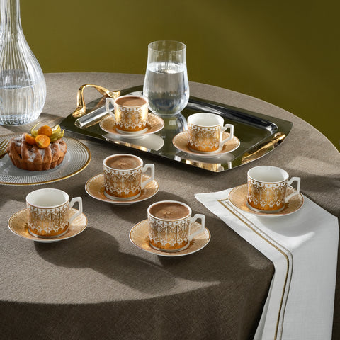 Karaca Aslı Coffee Cup Set for 6 People