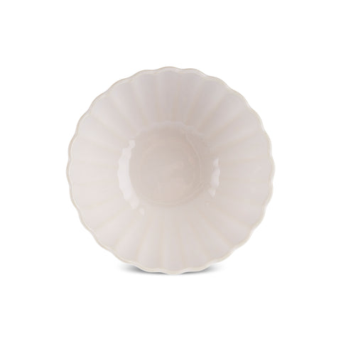 Karaca New Daisy Cereal/Soup Bowl, 15,5cm, White